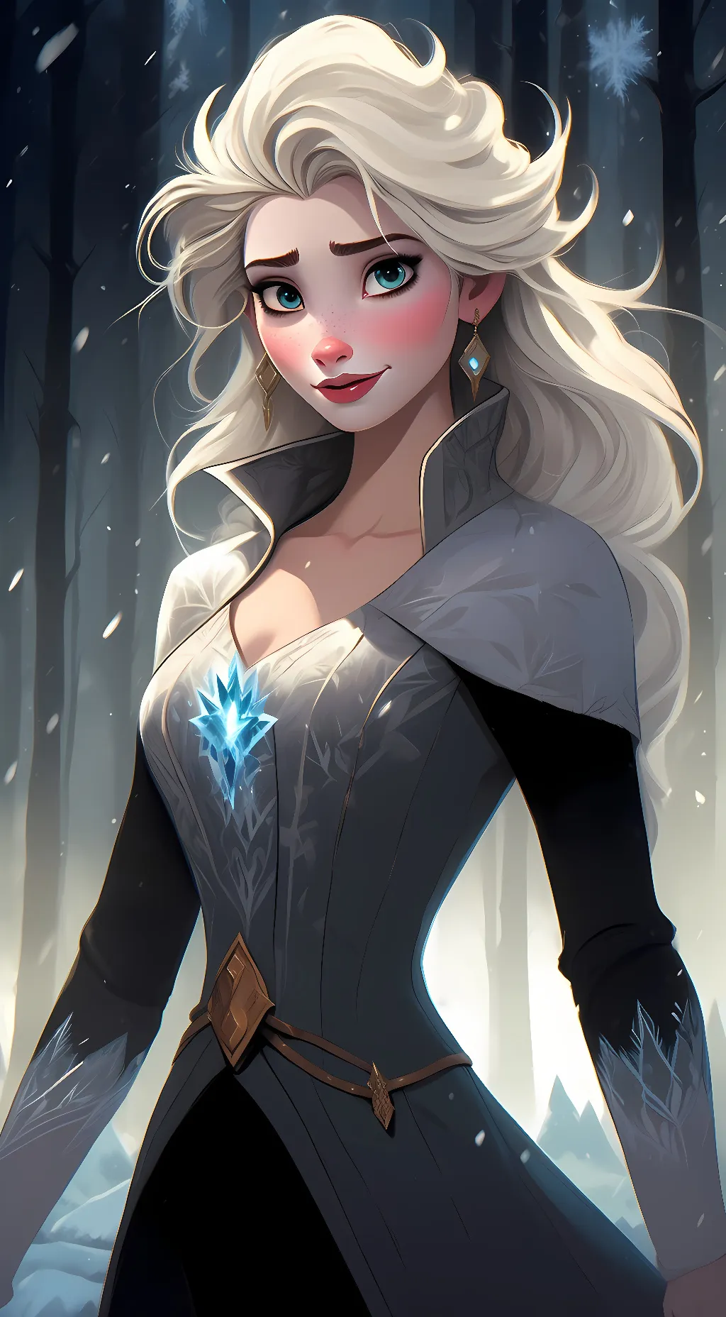 ai character: Elsa background