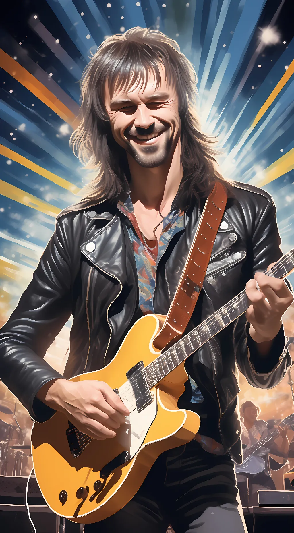 ai character: Heath Slater  background