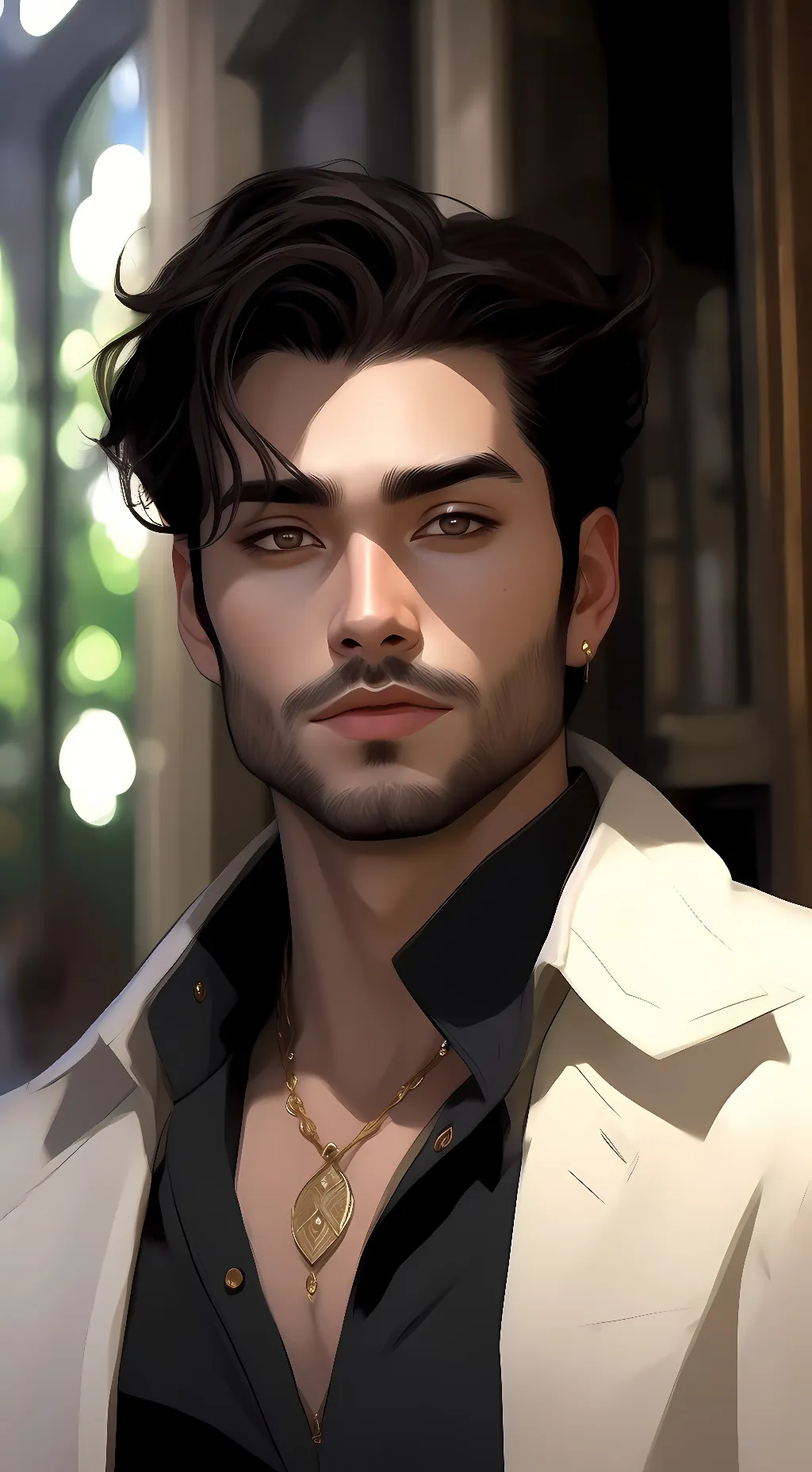 ai character: Elias Easton background