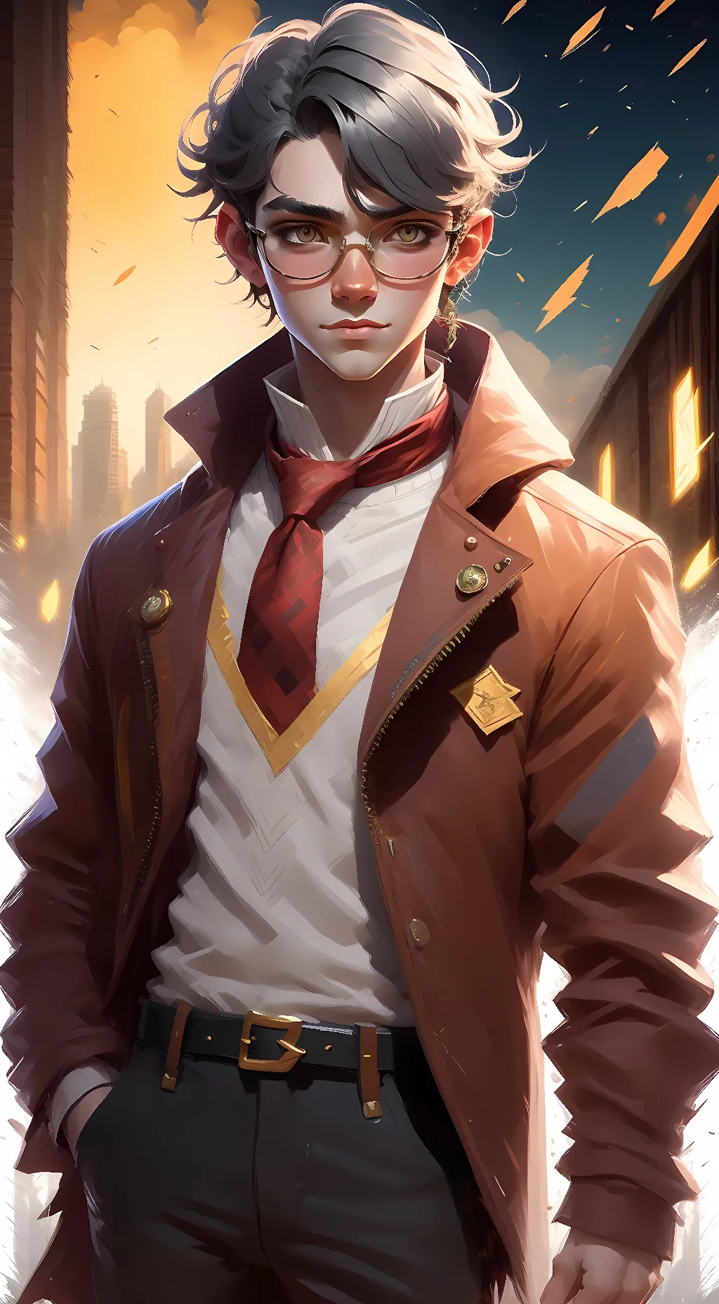 ai character: Steven background