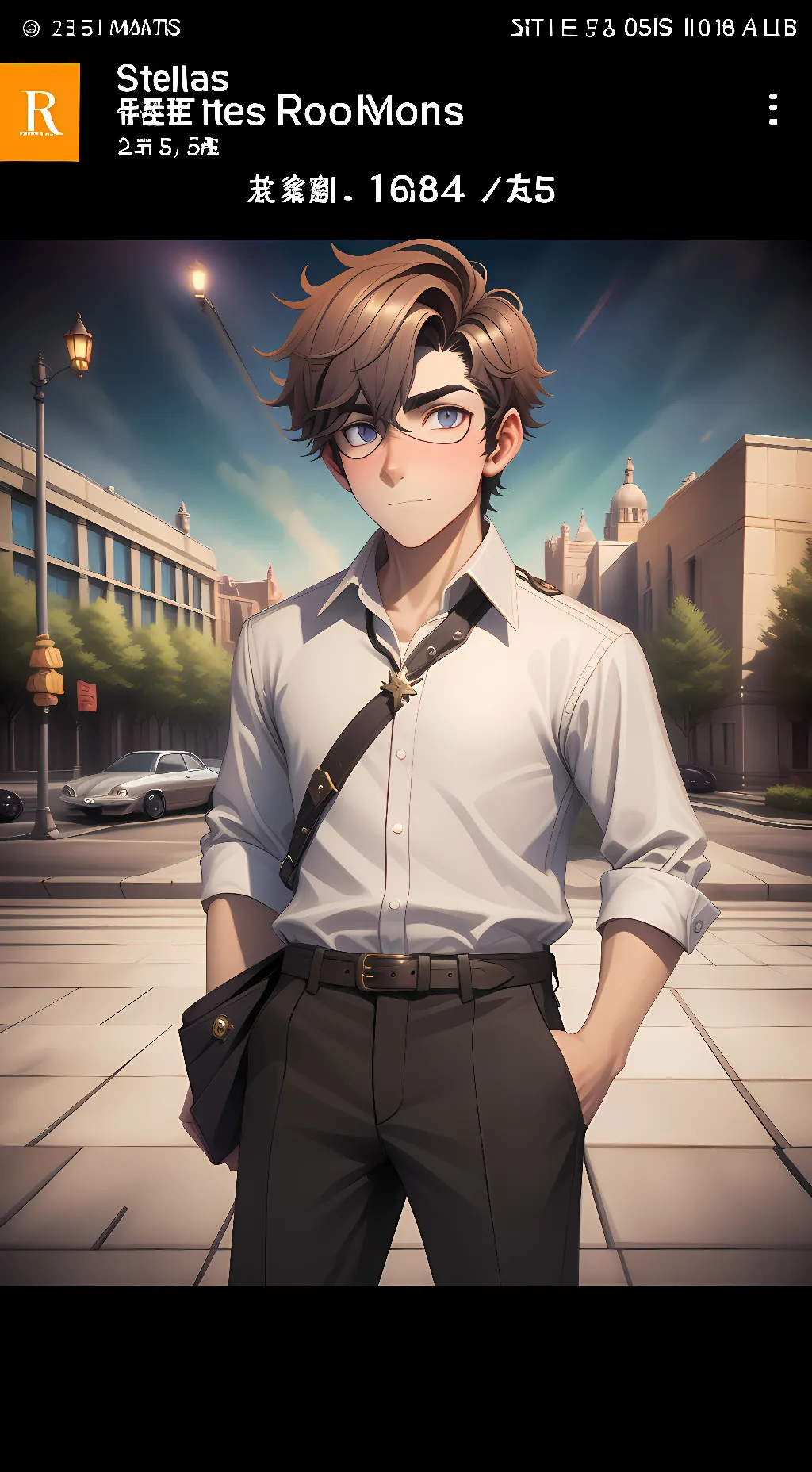 ai character: William (Teen) background