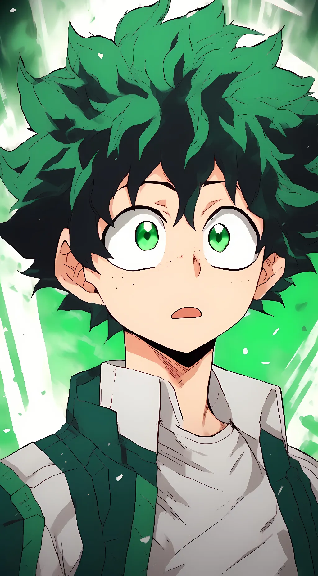 ai character: izuku/midoriya. background