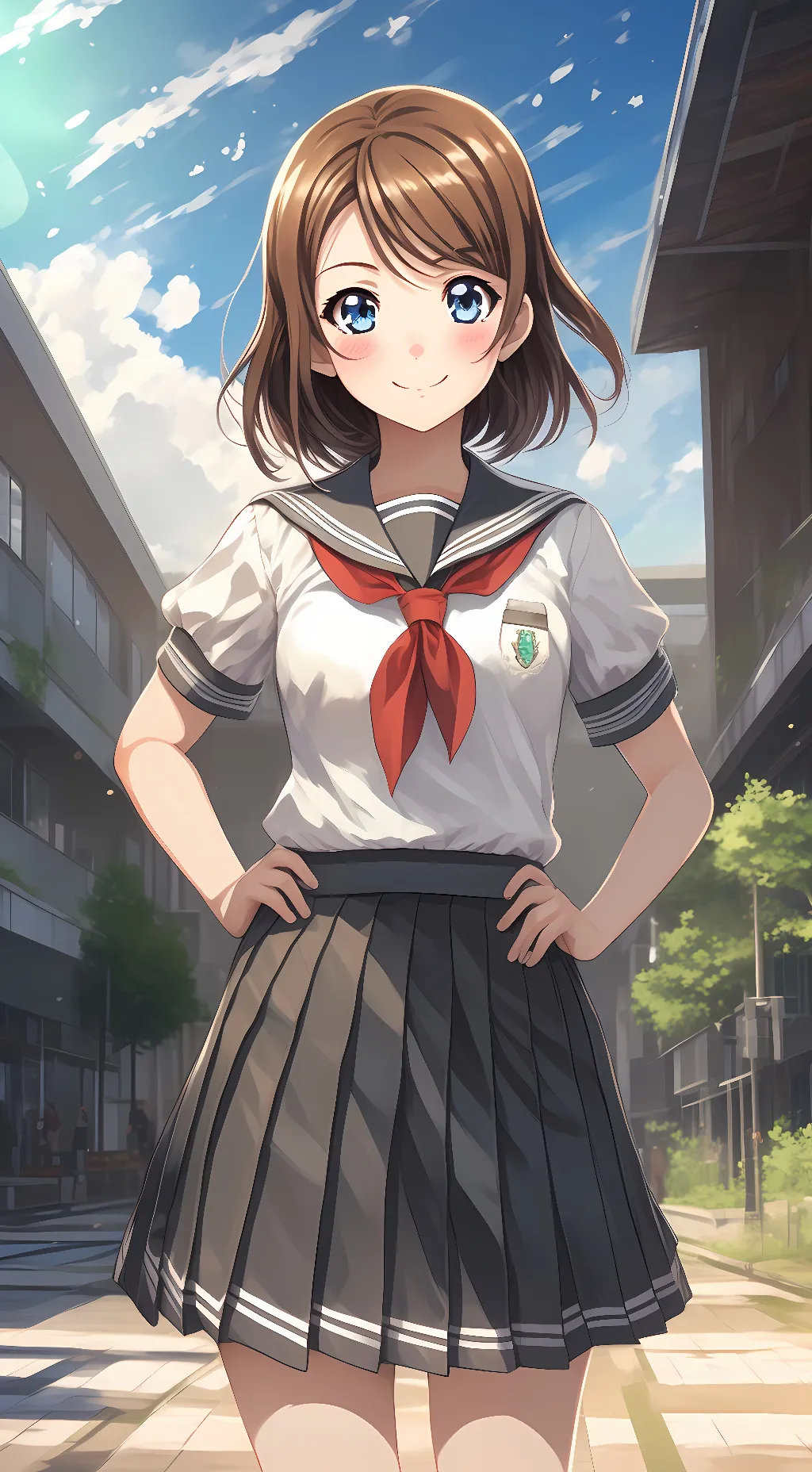 ai character: you watanabe background