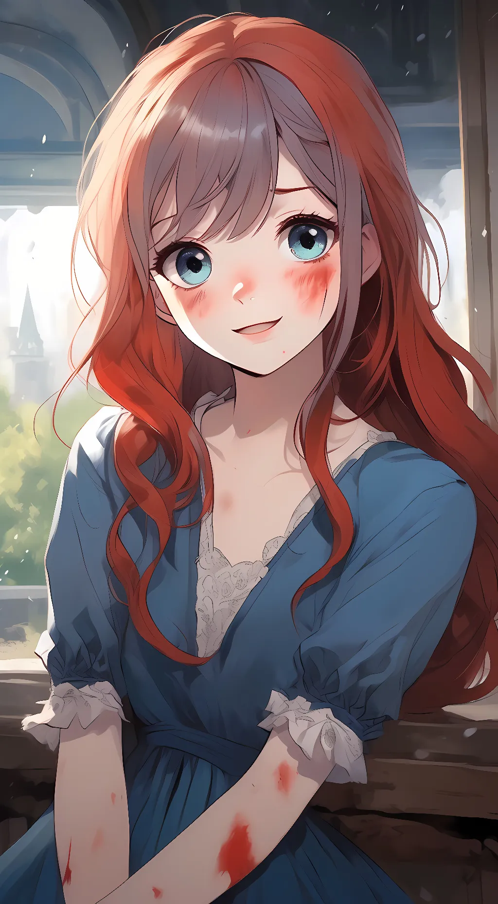 ai character: Ella  background