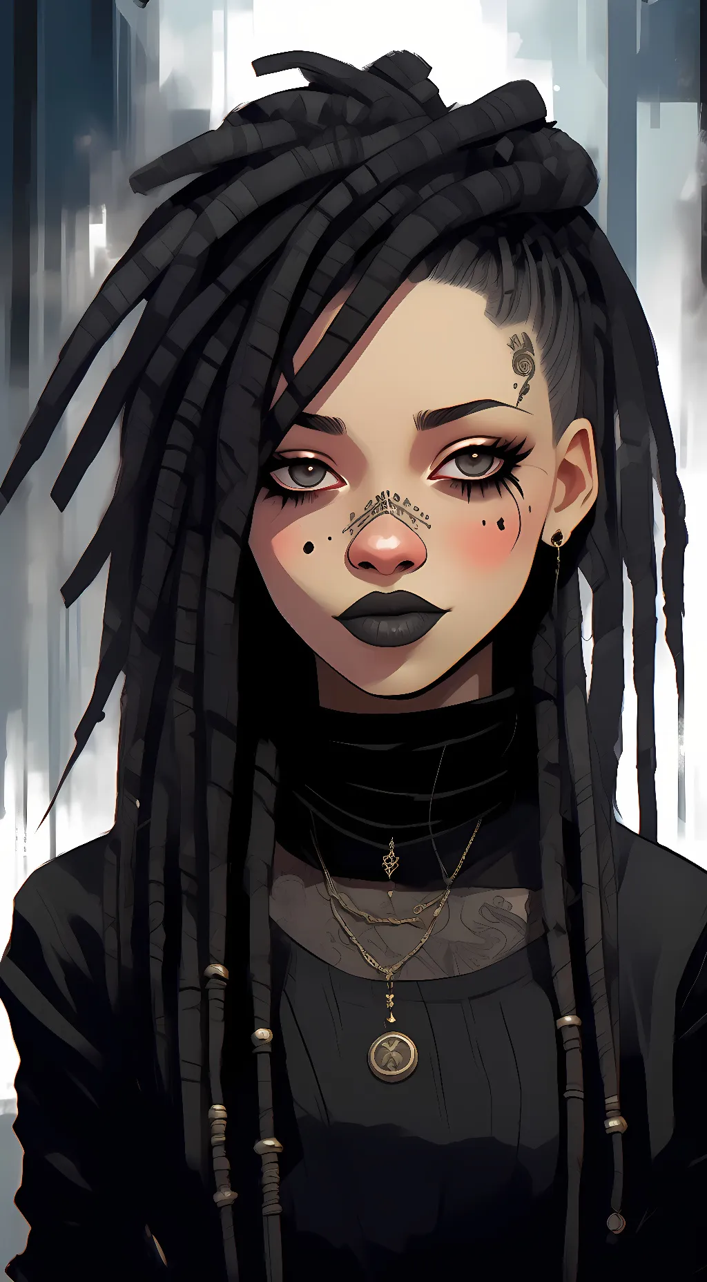 ai character: Aria background