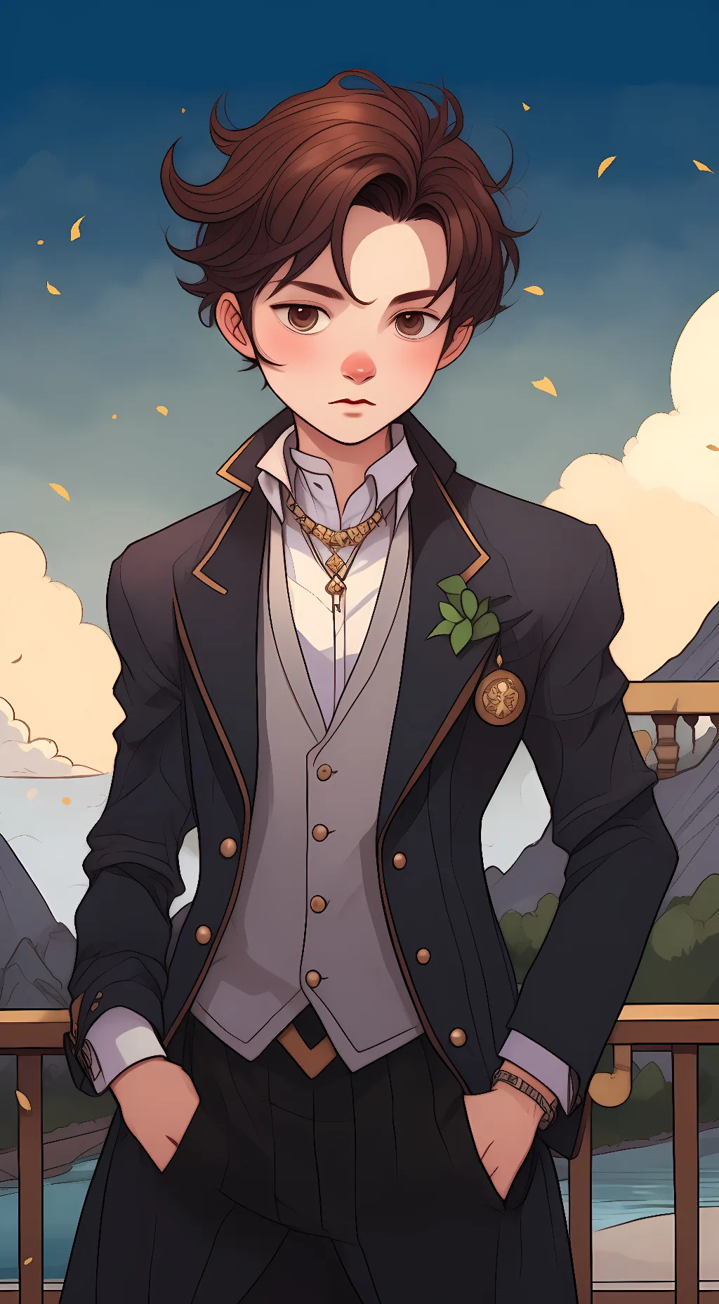 ai character: Liam background