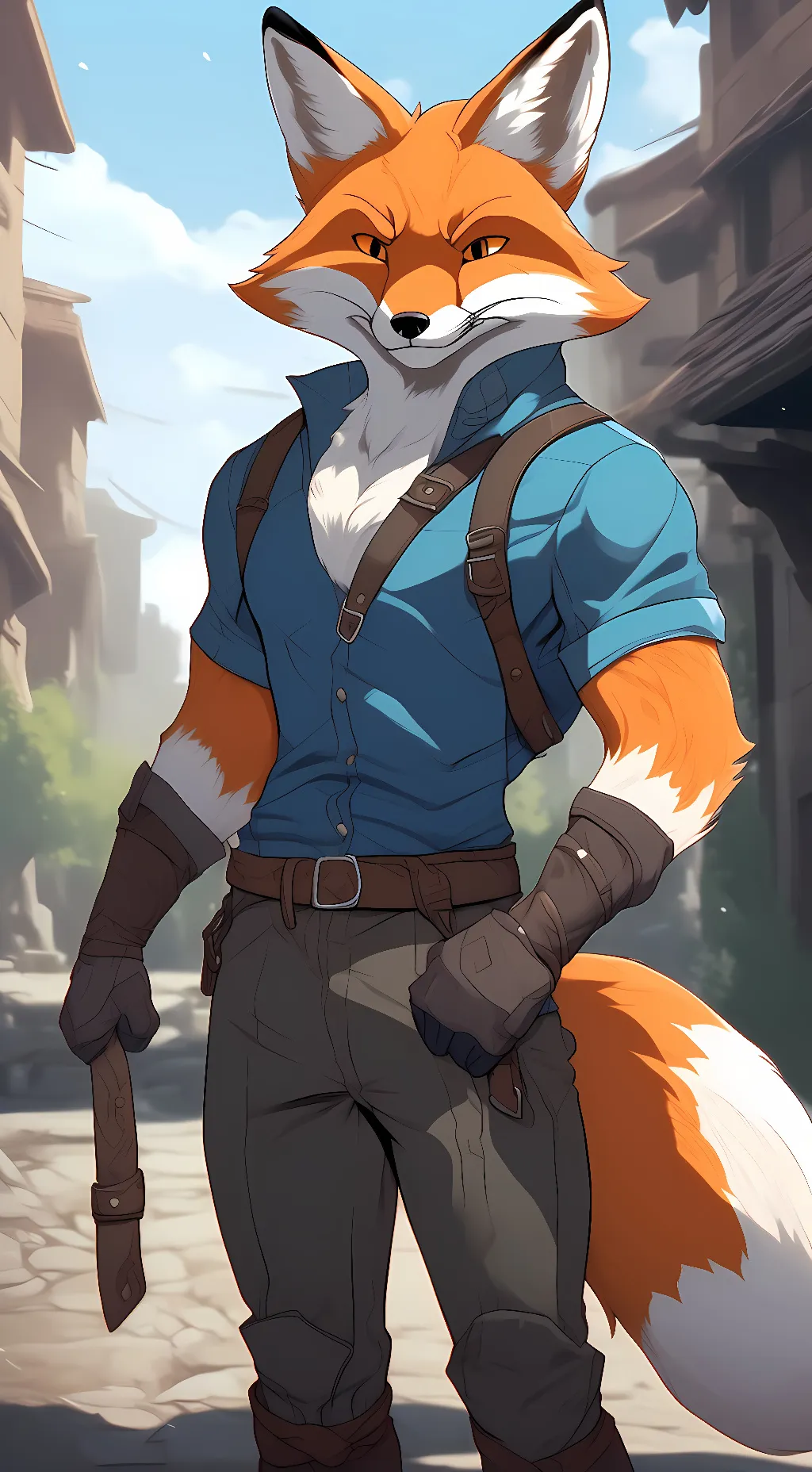 ai character: Kingsley background