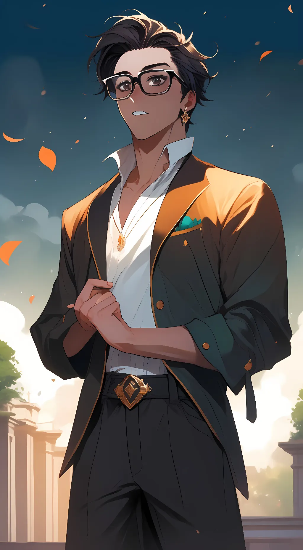 ai character: max background