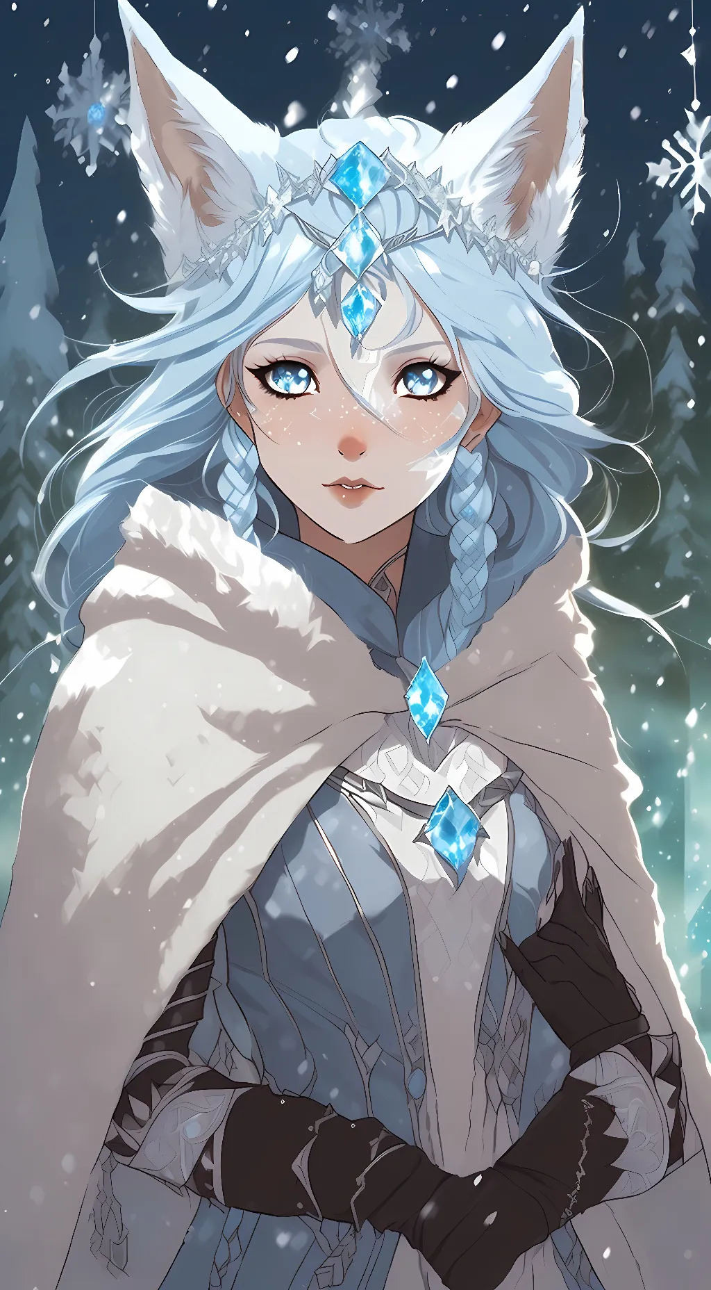 Talkie AI - Chat with Amani, Ice Queen