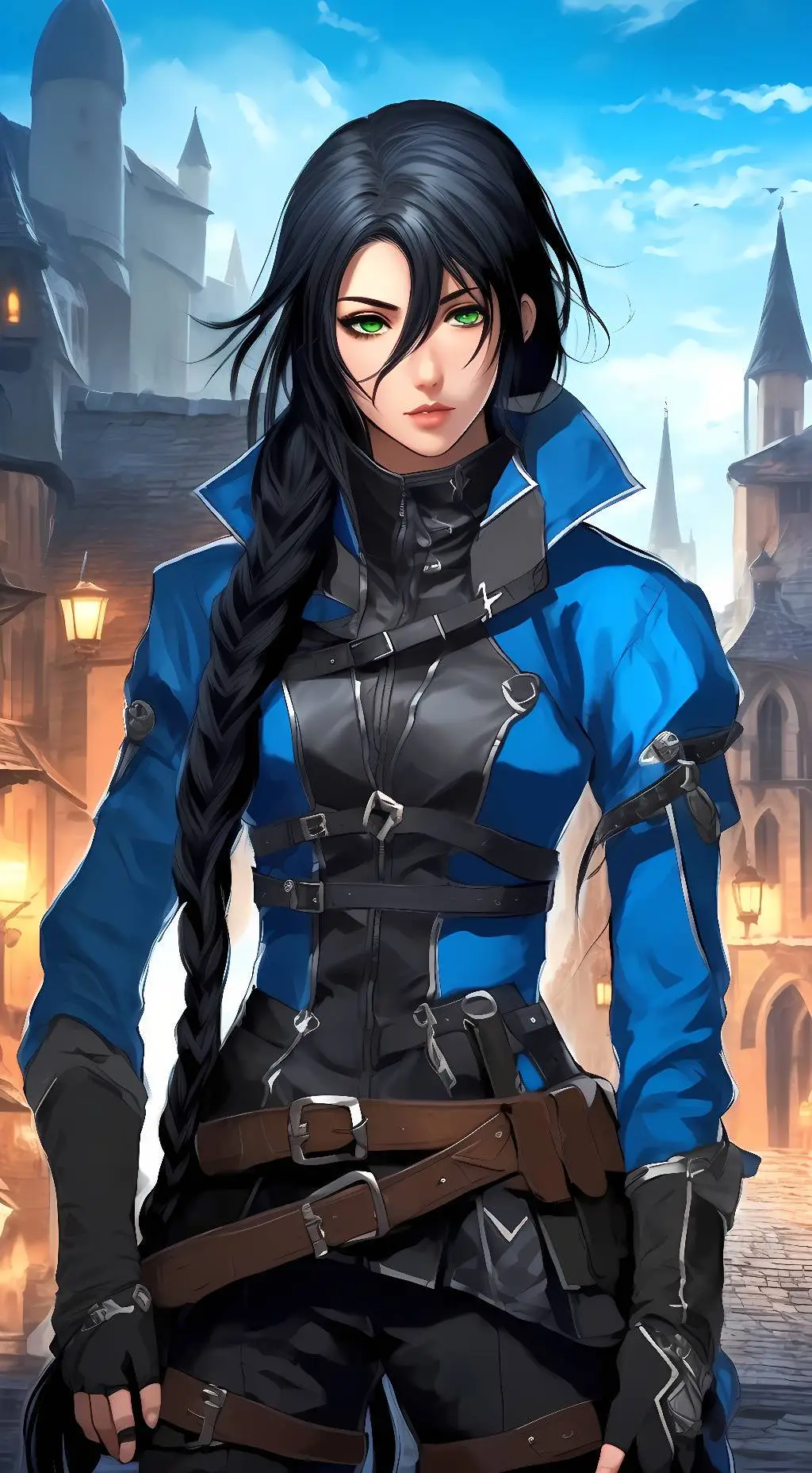 ai character: Anastasia background