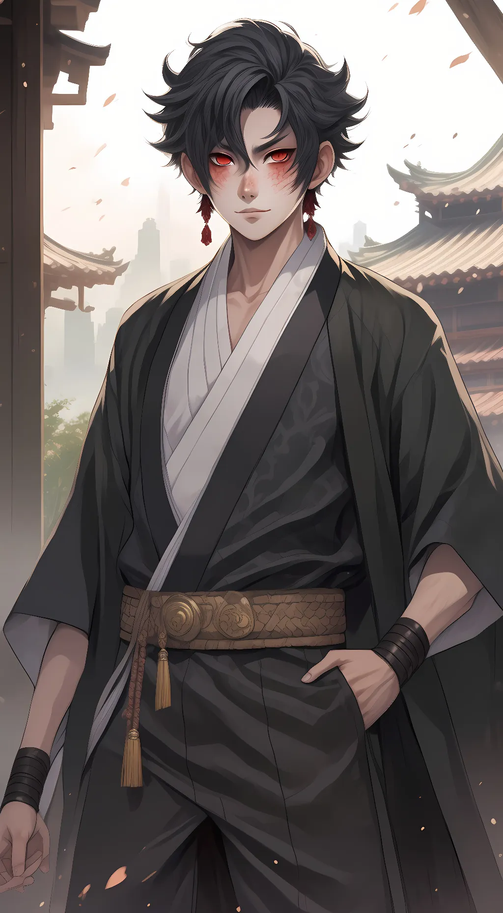 ai character: GIYUU background