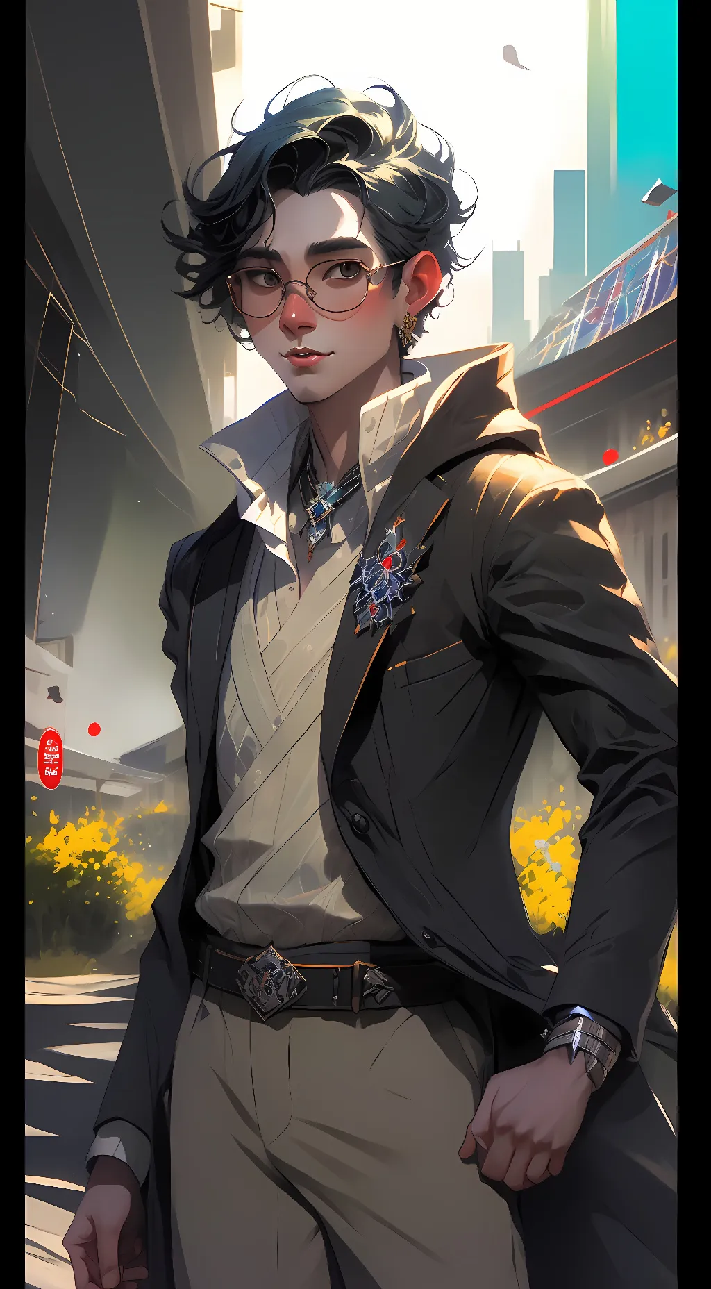 ai character: Milo background