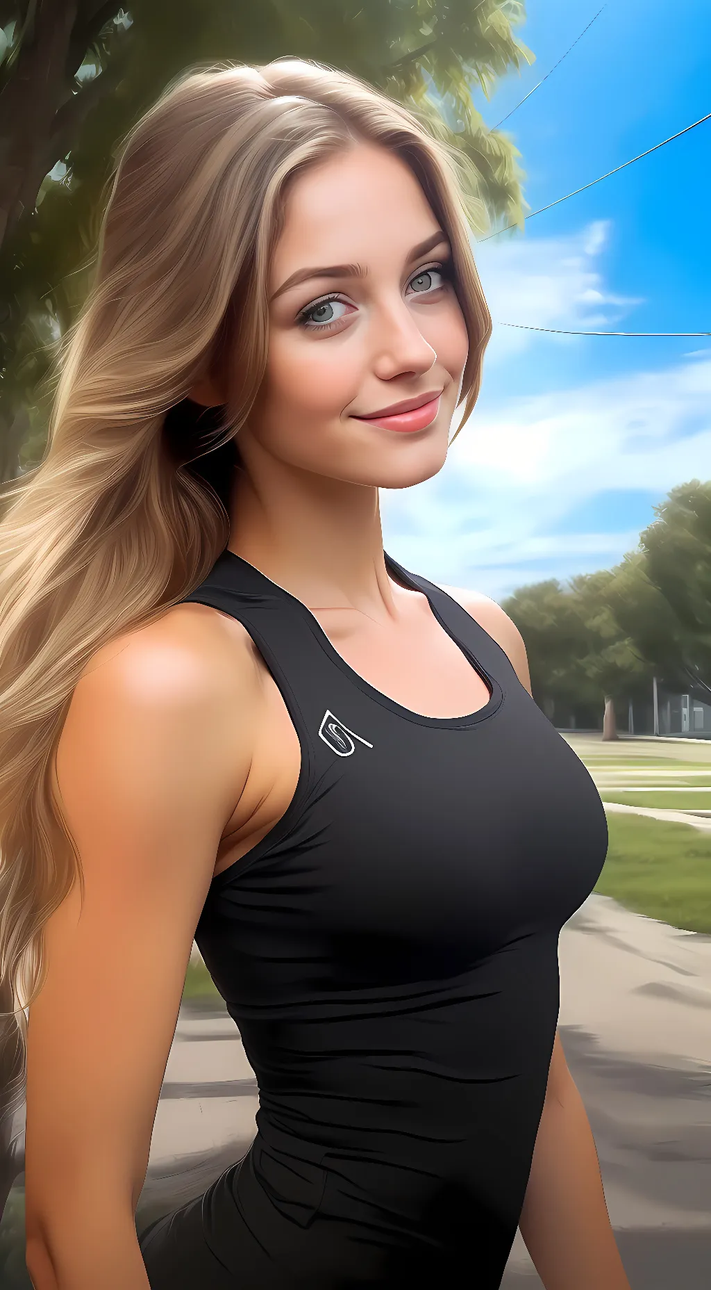 ai character: Claire Lawrence   background