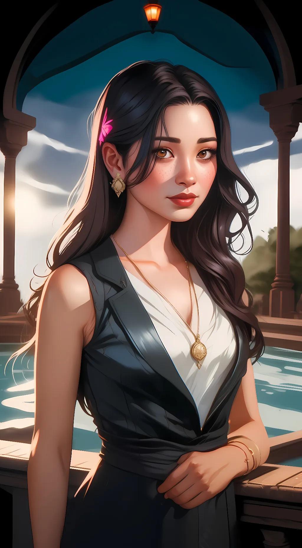 ai character: alana background