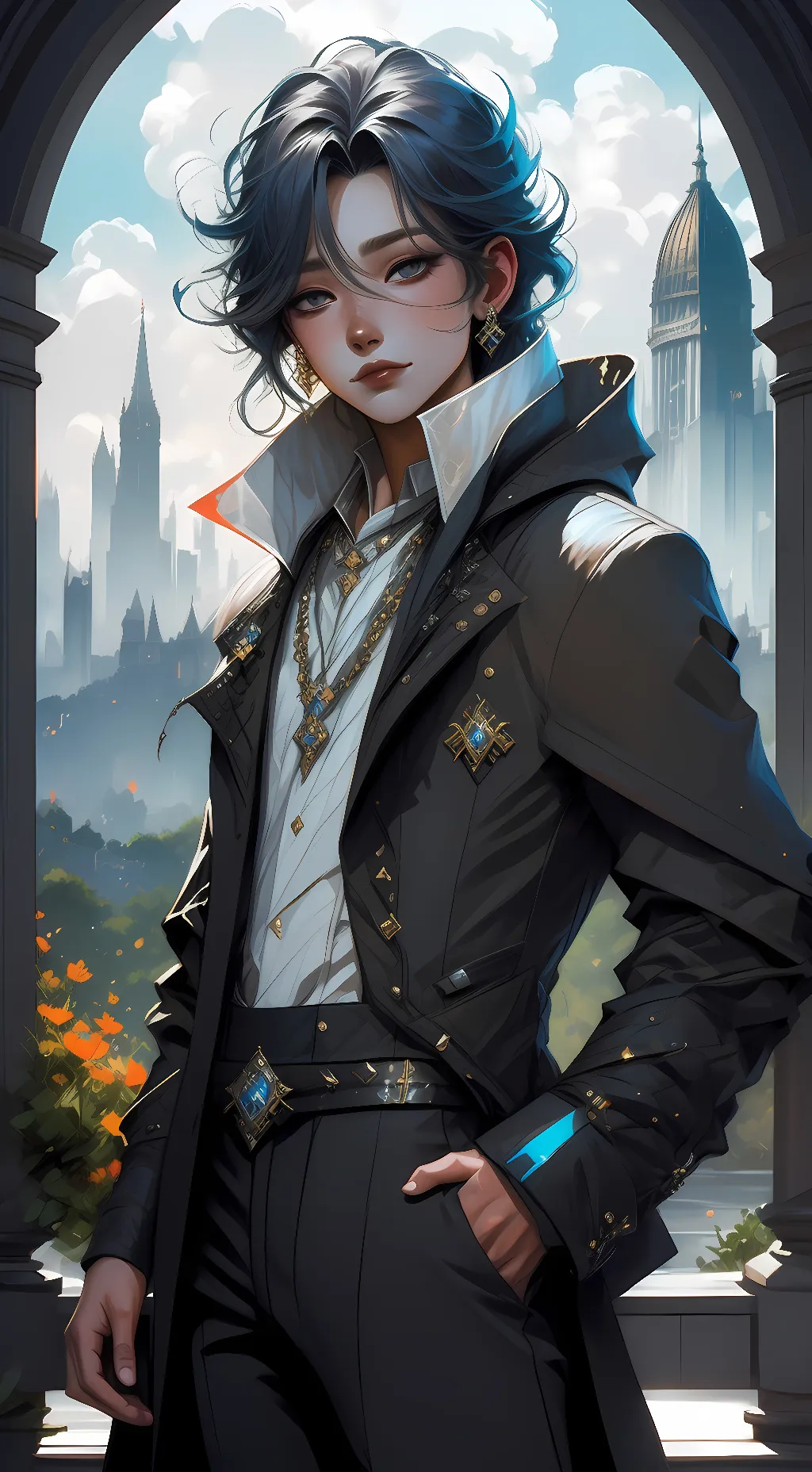 ai character: Why did I make ts. background