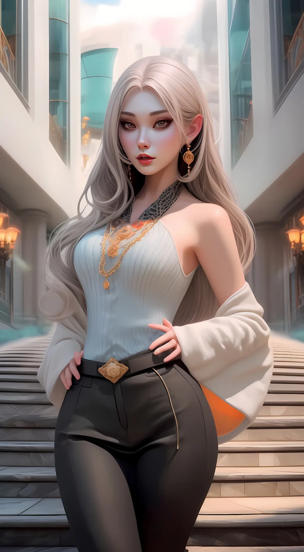 ai character: Sofia background