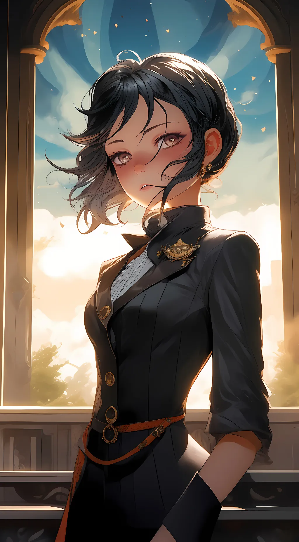 ai character: Hashiras background