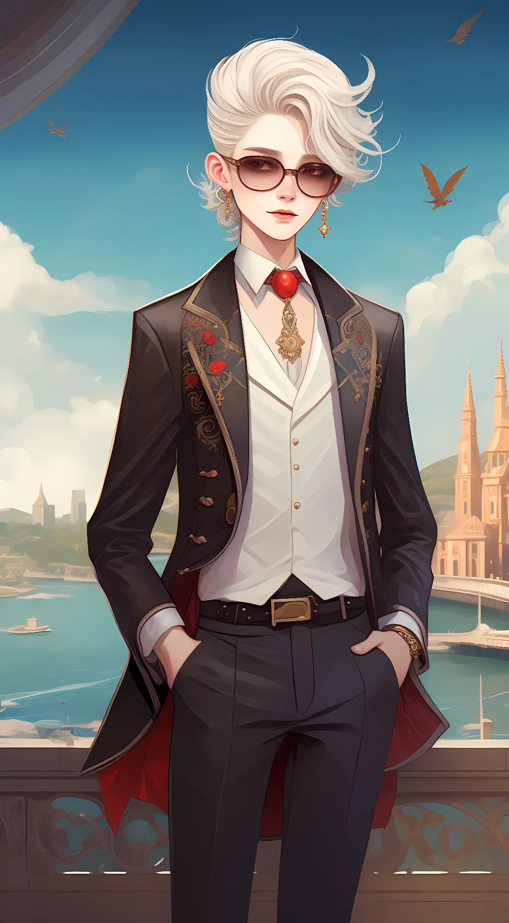 ai character: Aree background