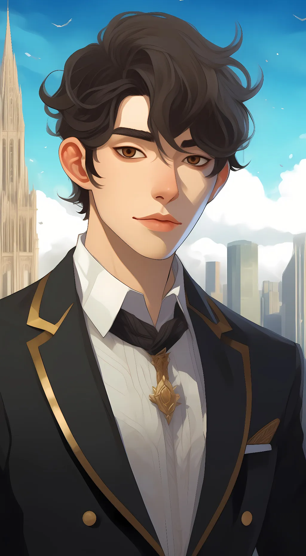 ai character: mike background