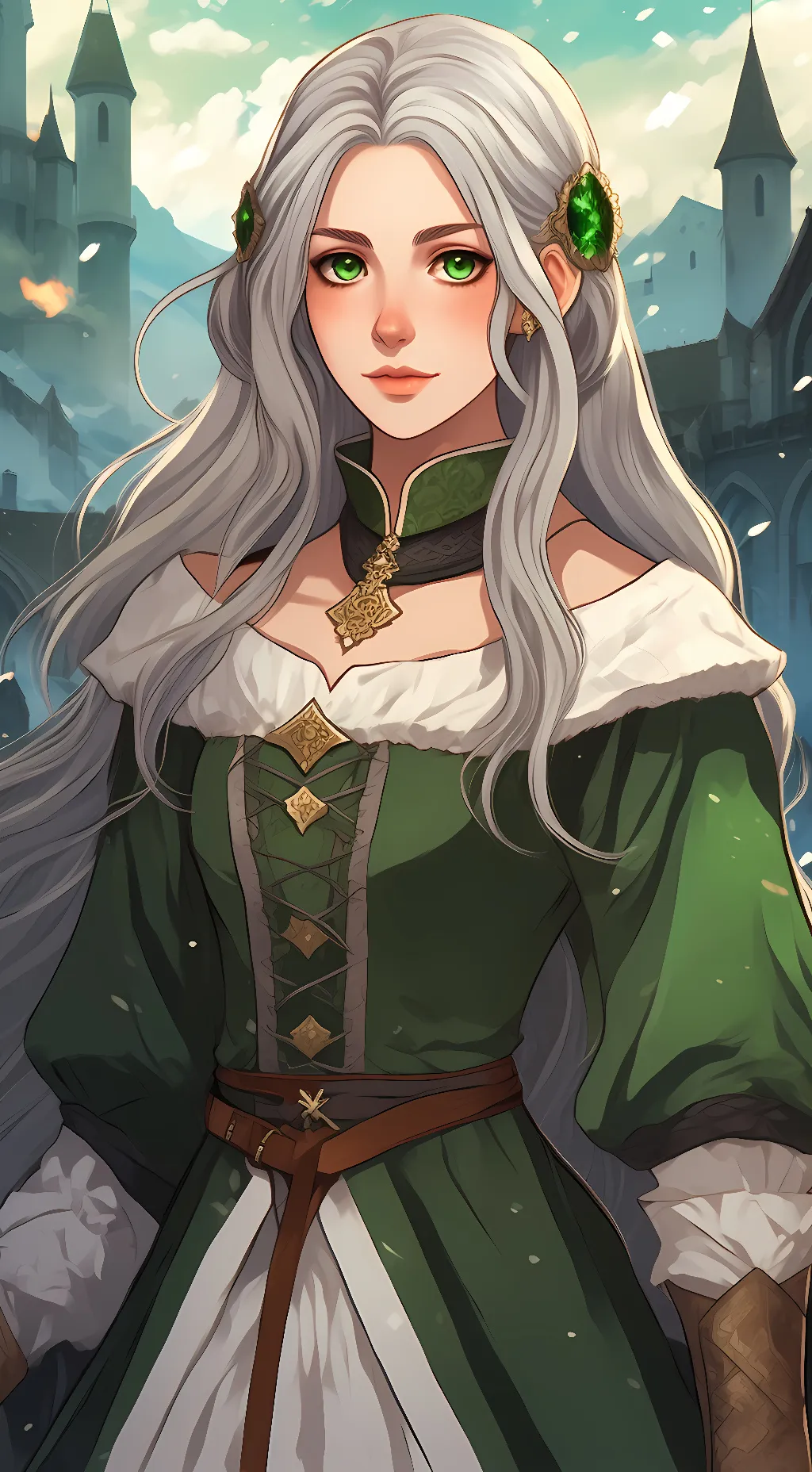 ai character: Nostaria Edengale background