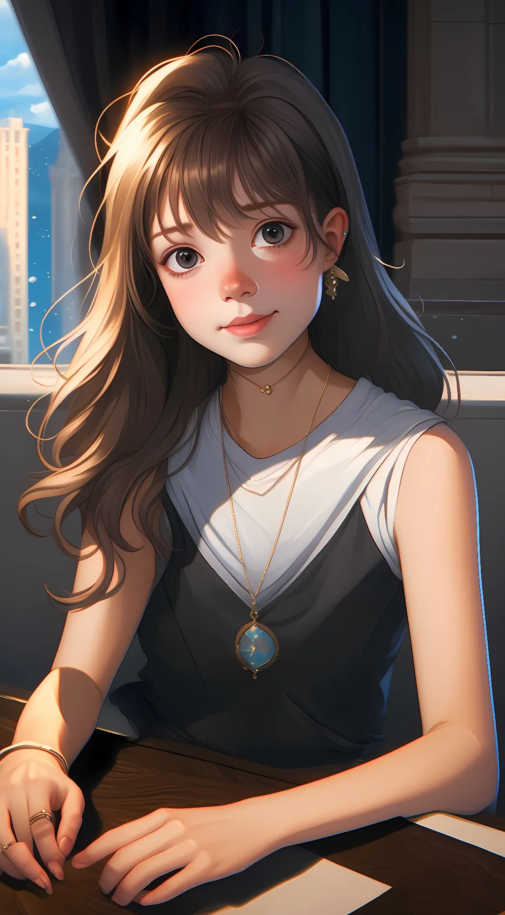 ai character: Makaila background