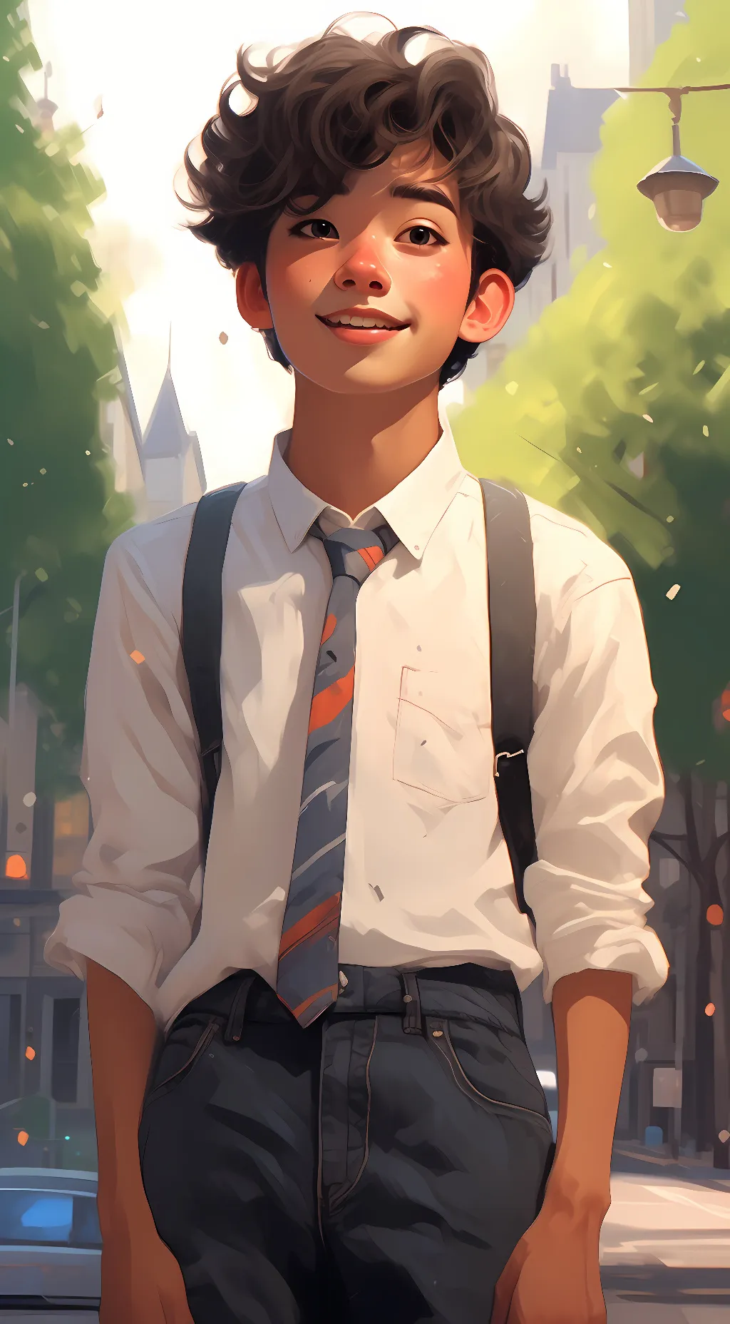 ai character: Jordan  background