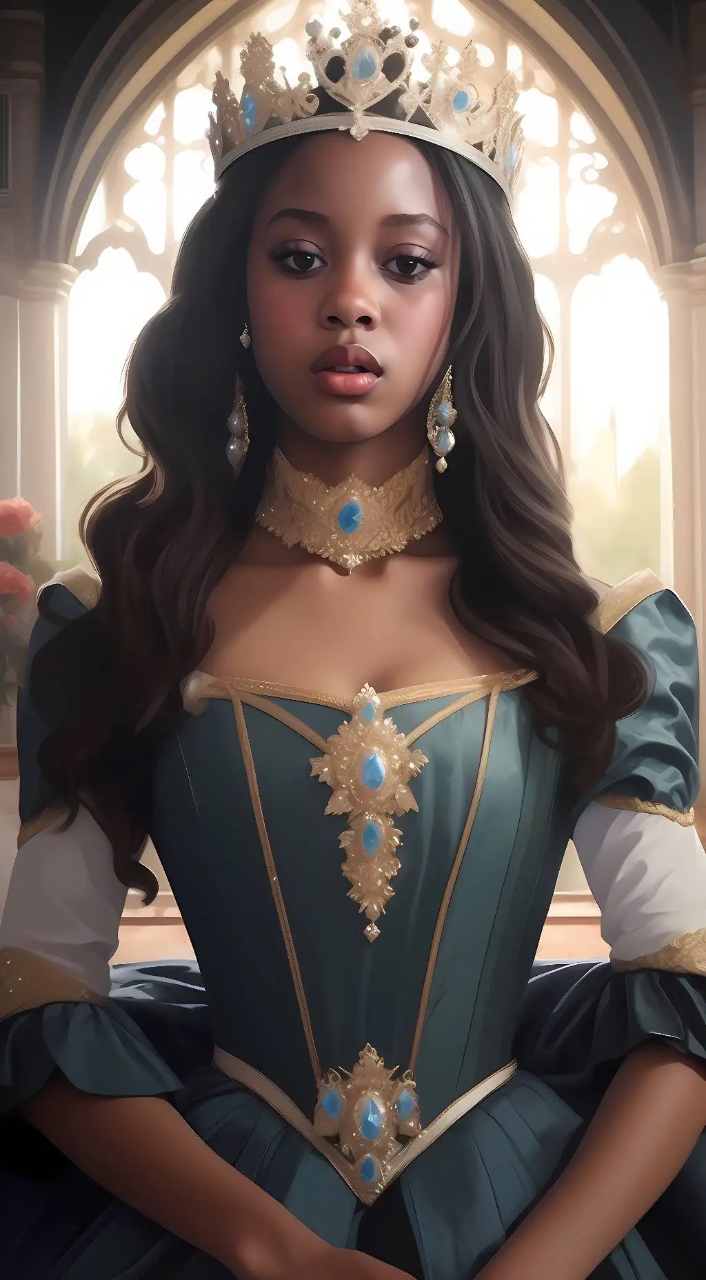 ai character: Princess Nava background