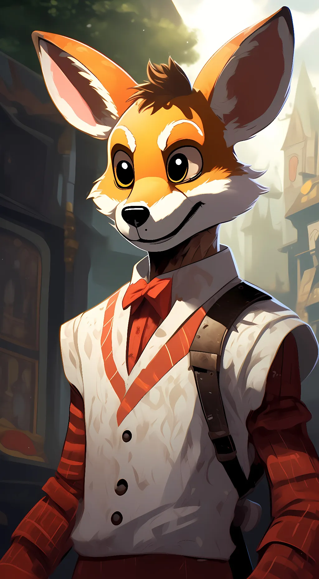 ai character: Lolbit background