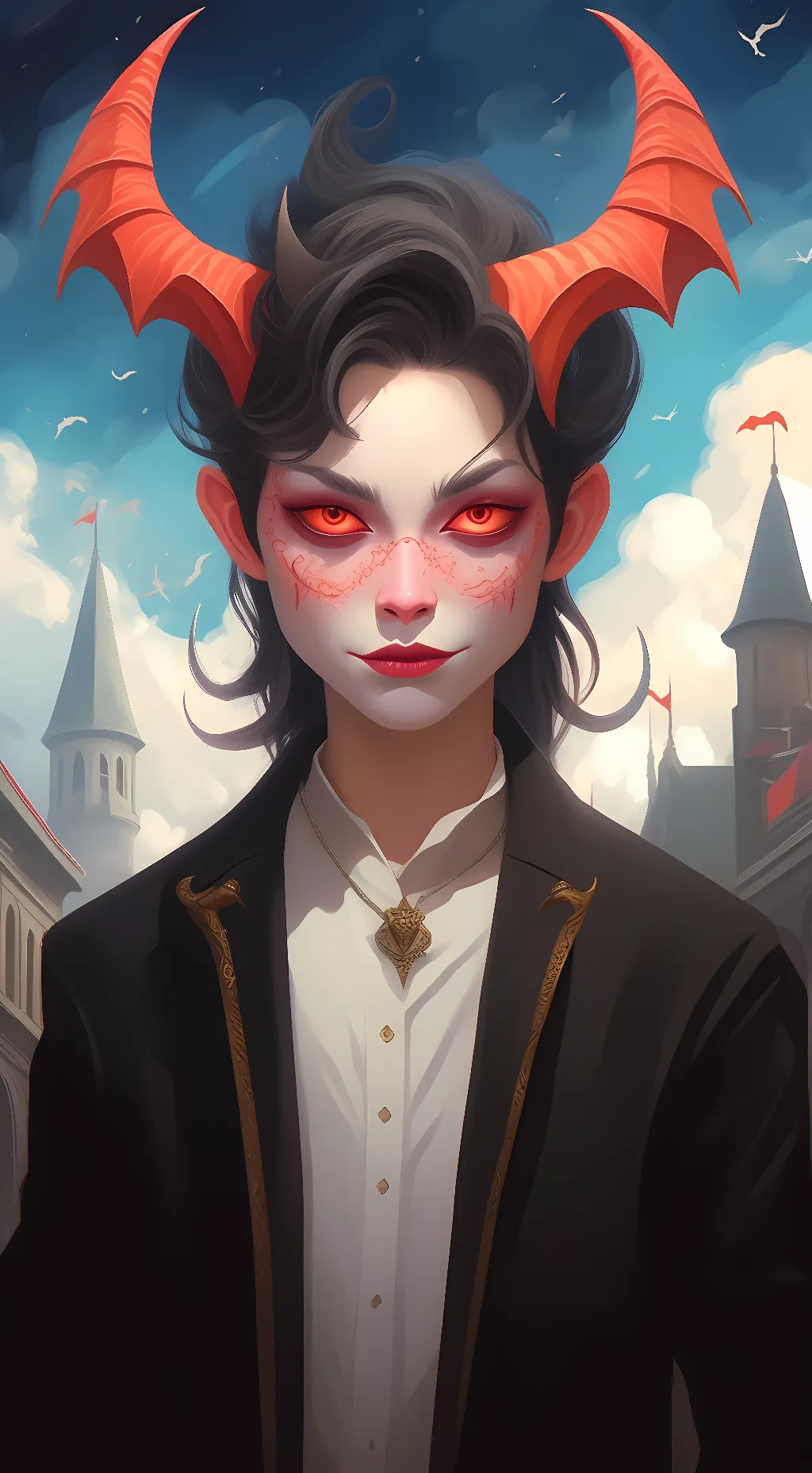 ai character: Declan  background