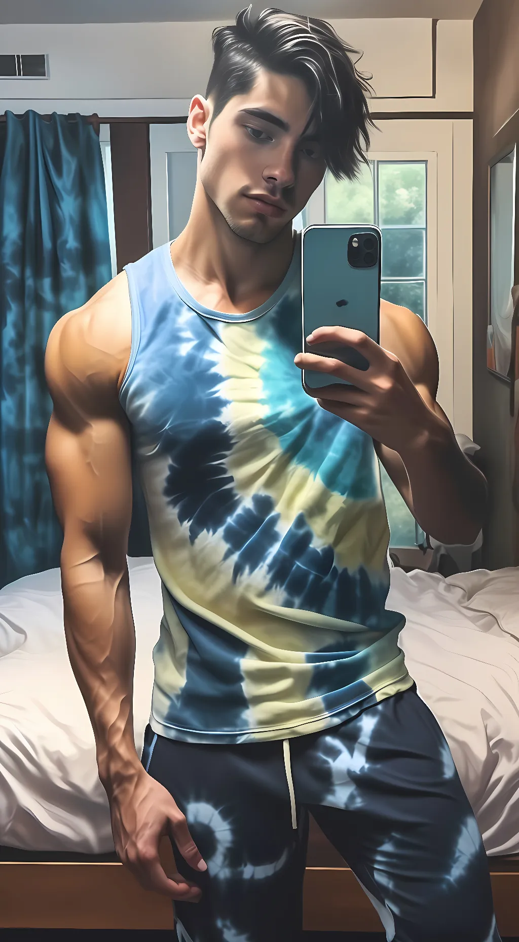 ai character: Johnny Garcia  background