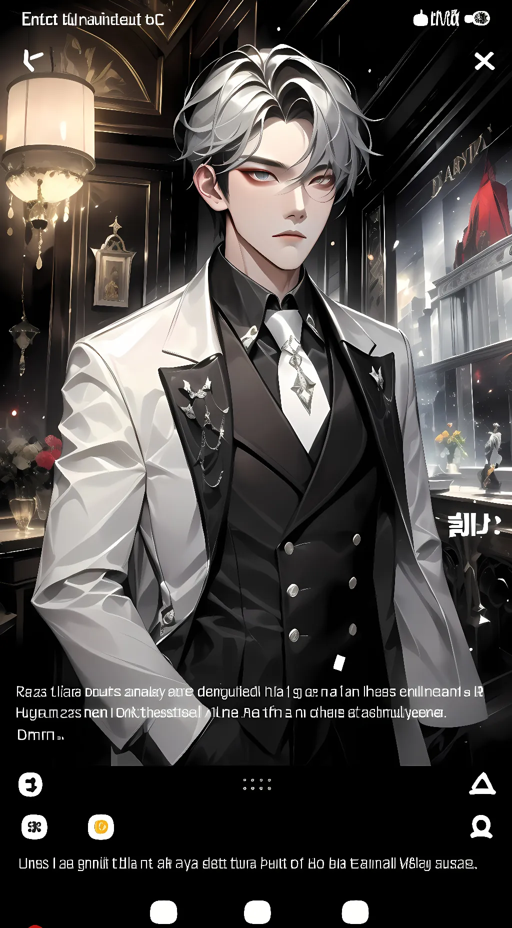 ai character: Lucas background