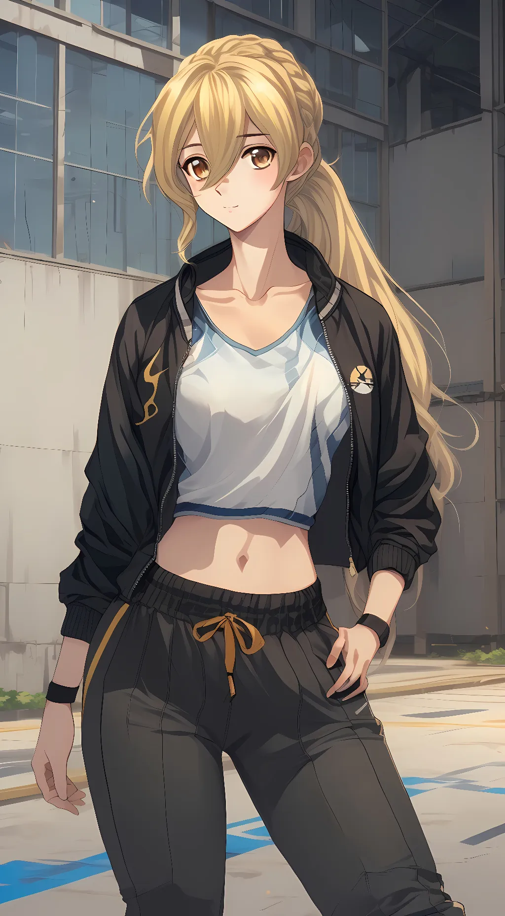 ai character: Kara  background