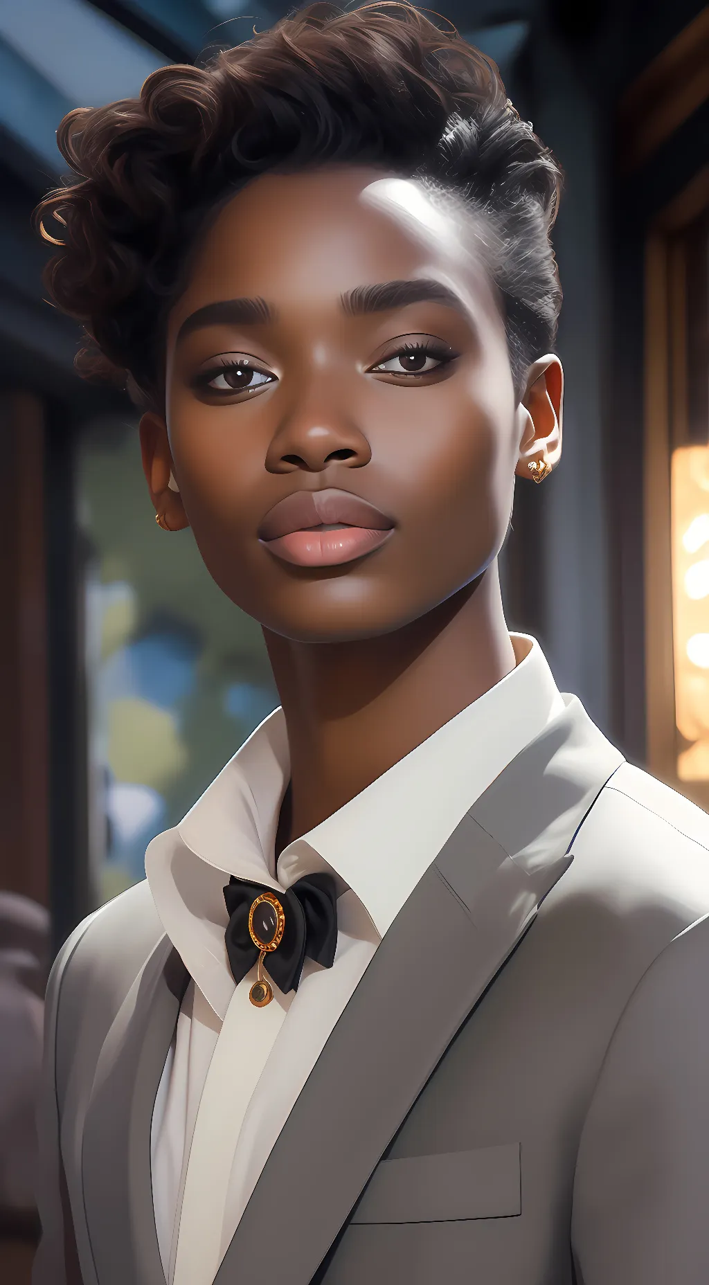 ai character: Zuri background