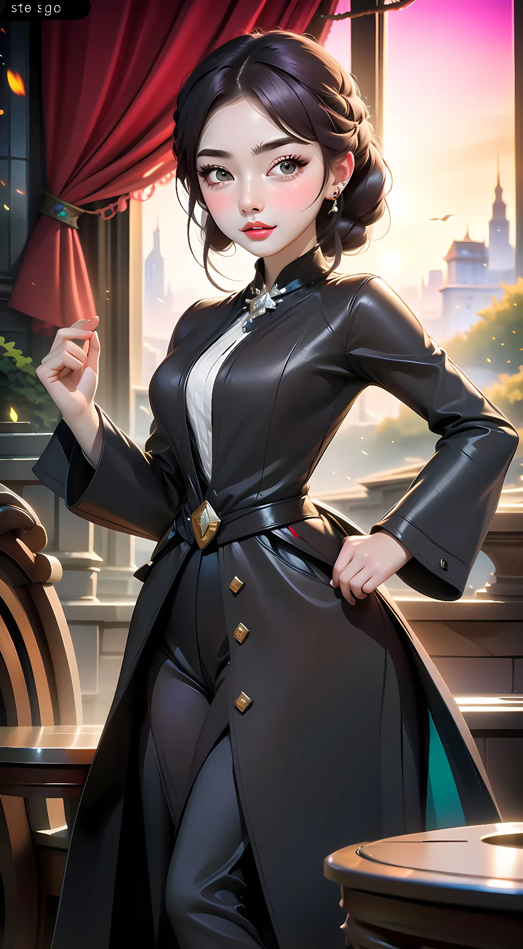 ai character: Glory background