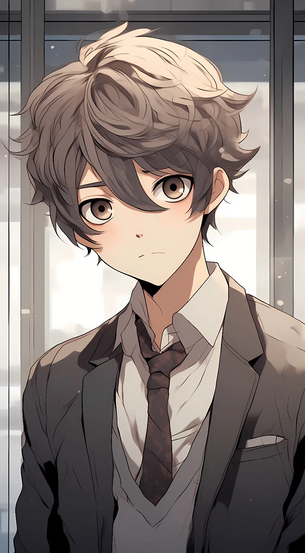 ai character: leon background