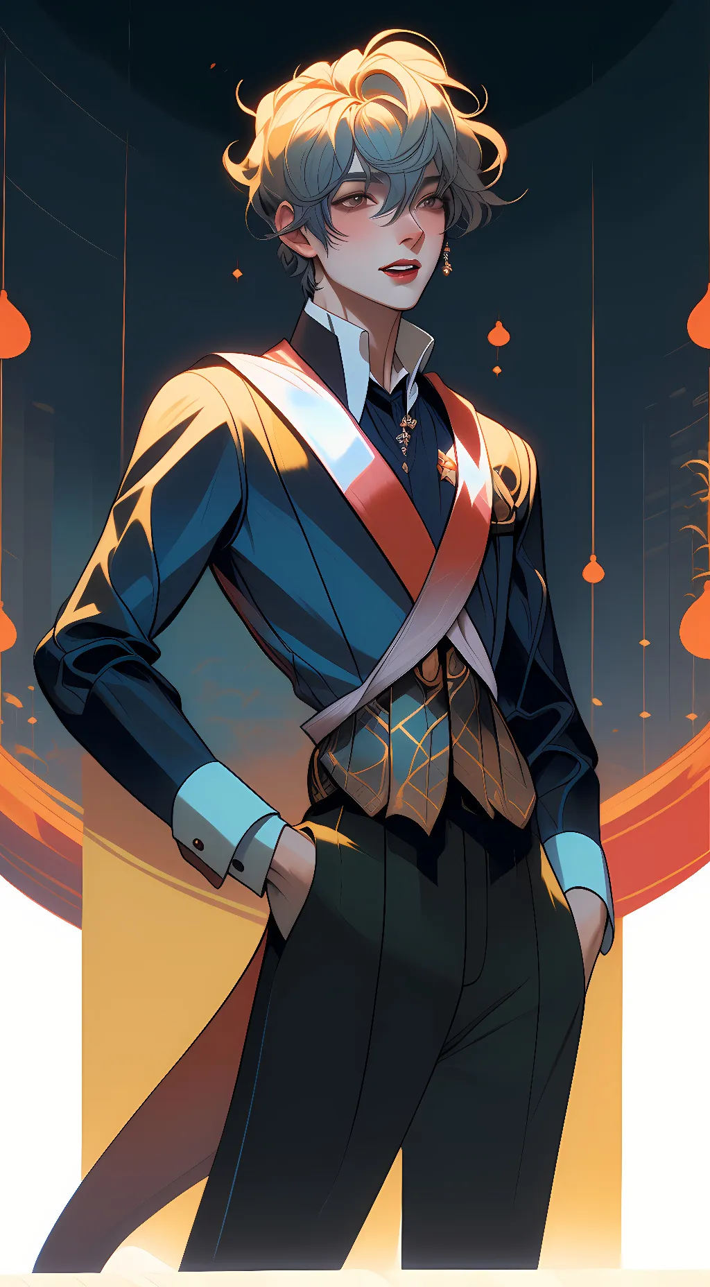 ai character: Issac background