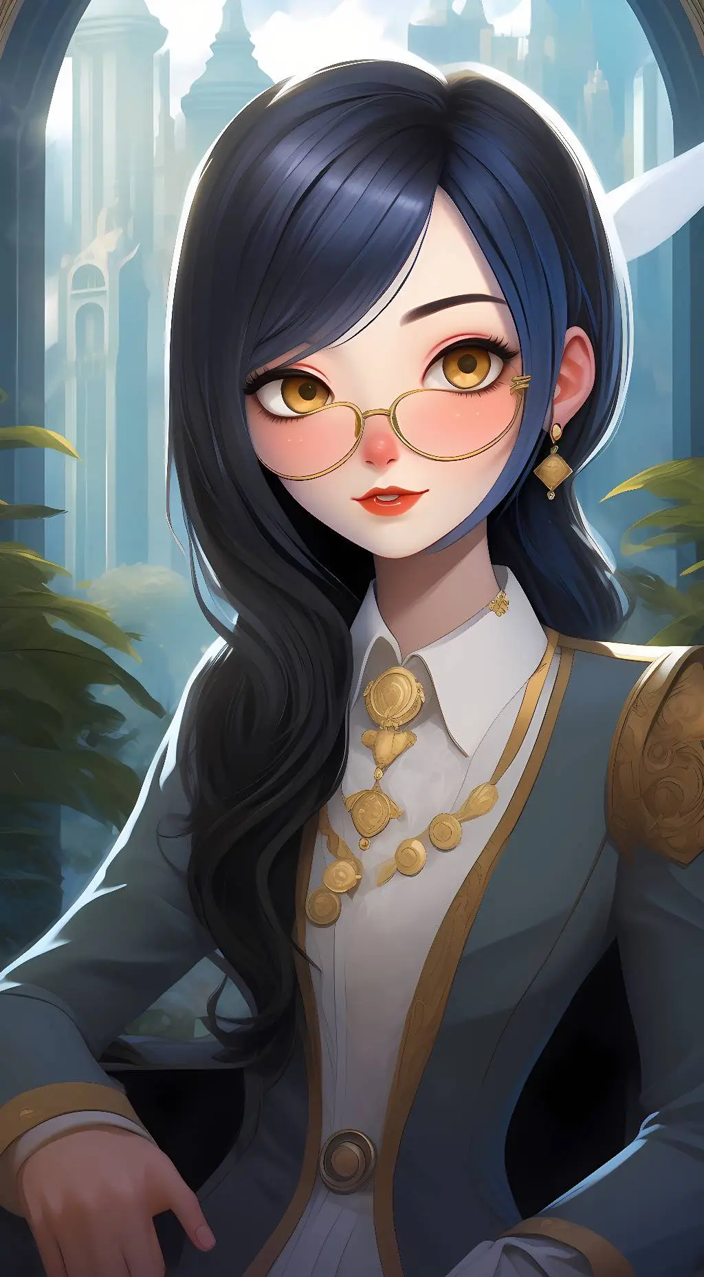 ai character: Shadow background