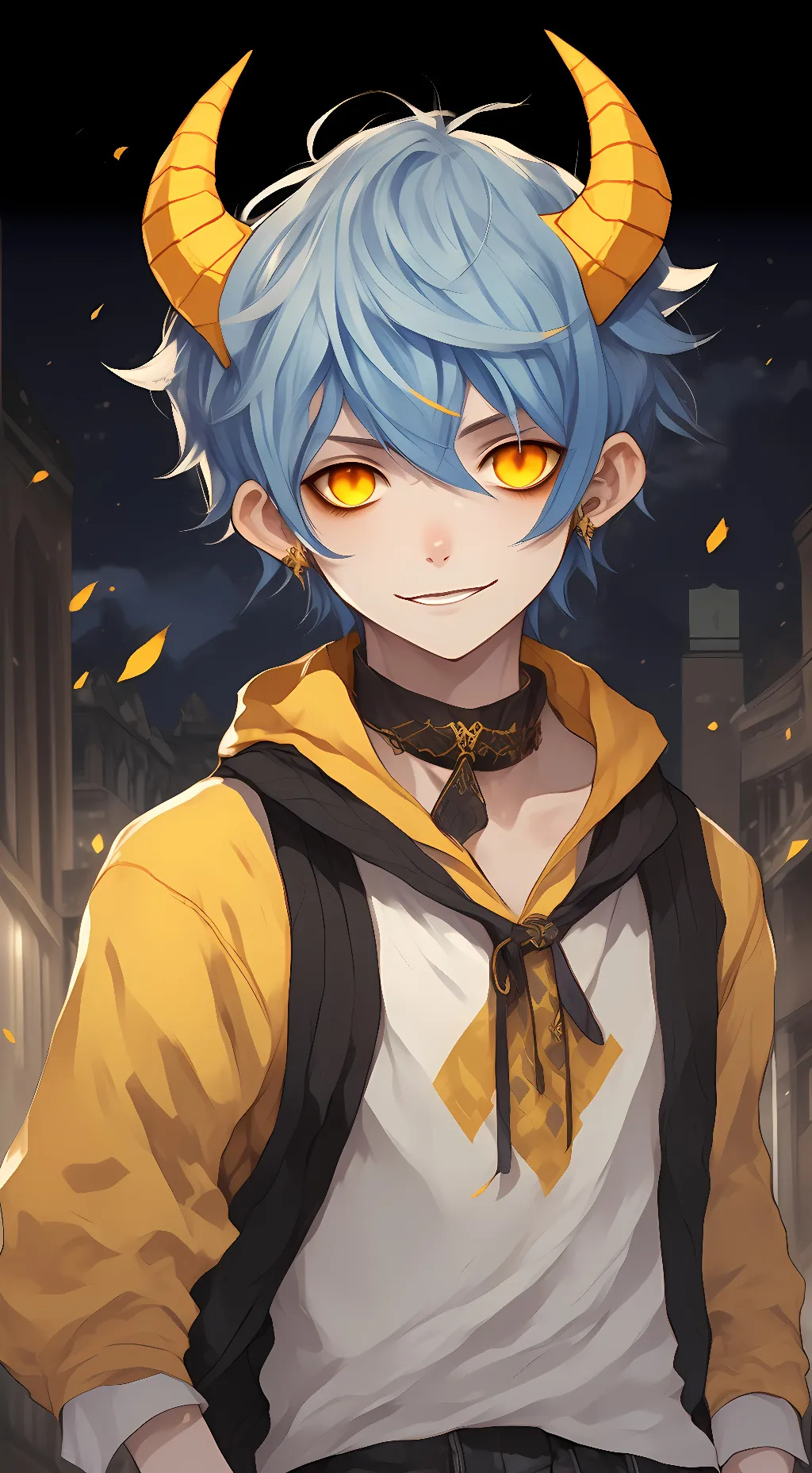 ai character: Daki background