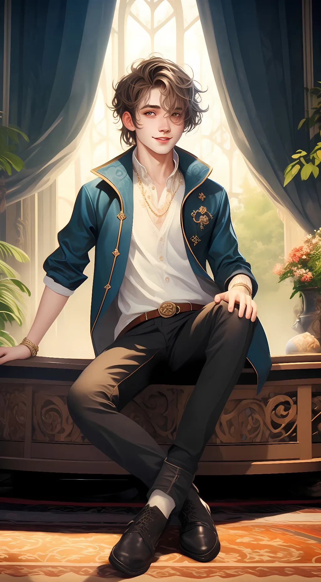 ai character: ~°Wilbur°~ background