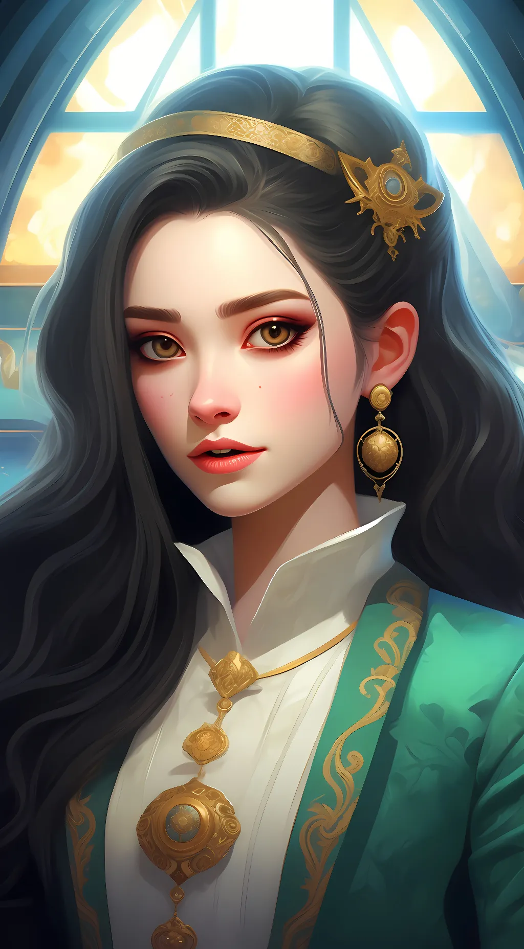ai character: June samuel  background