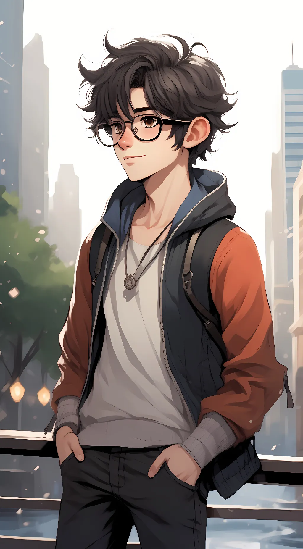 ai character: Jasper & Kai background