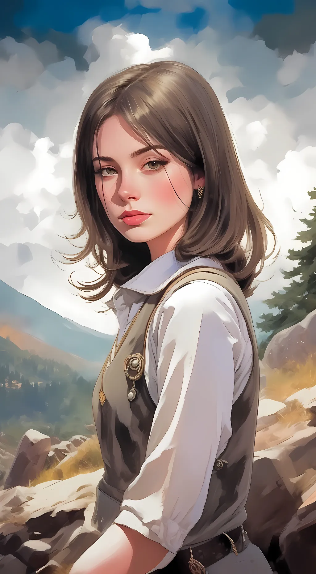 ai character: Ezra background