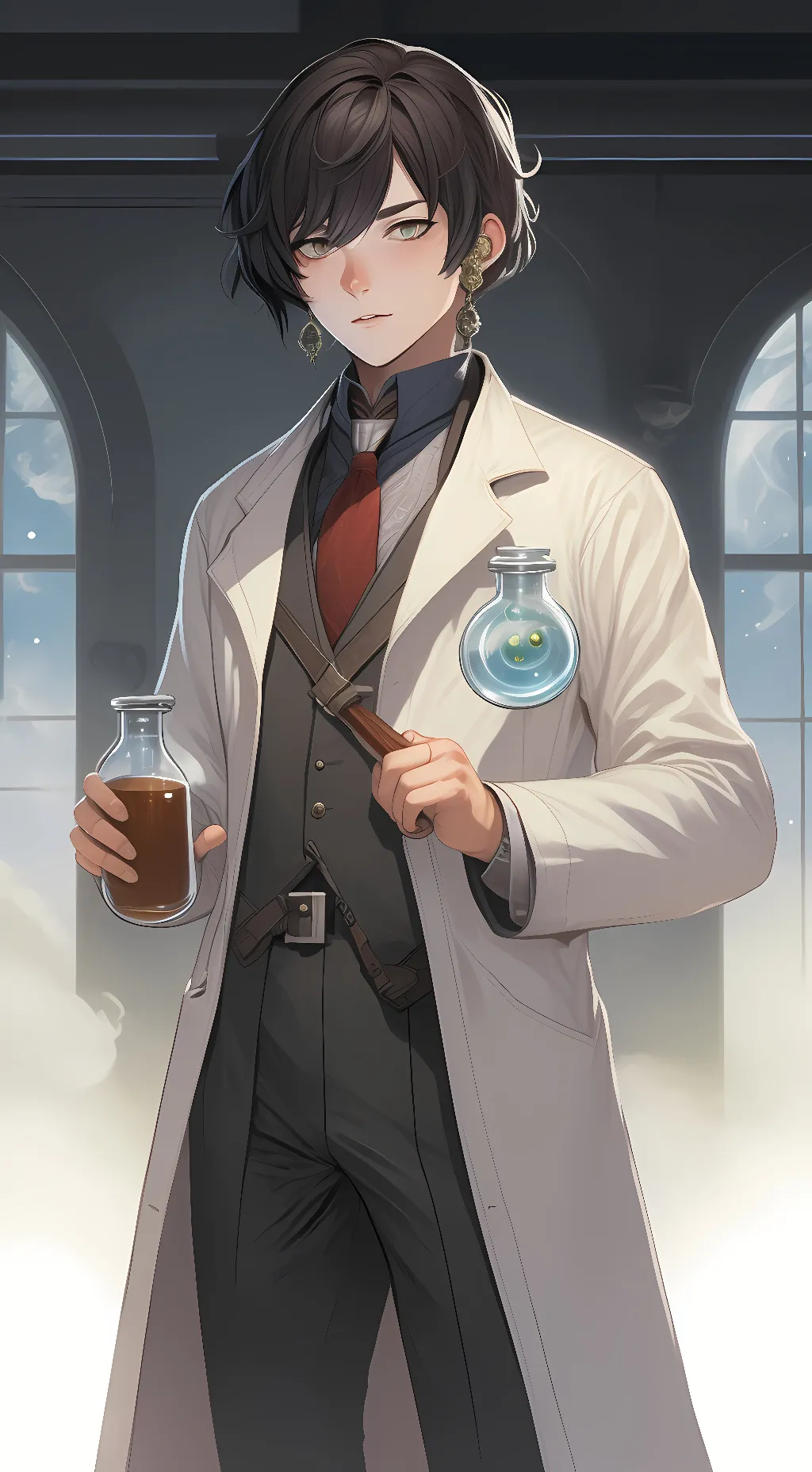 ai character: noah background