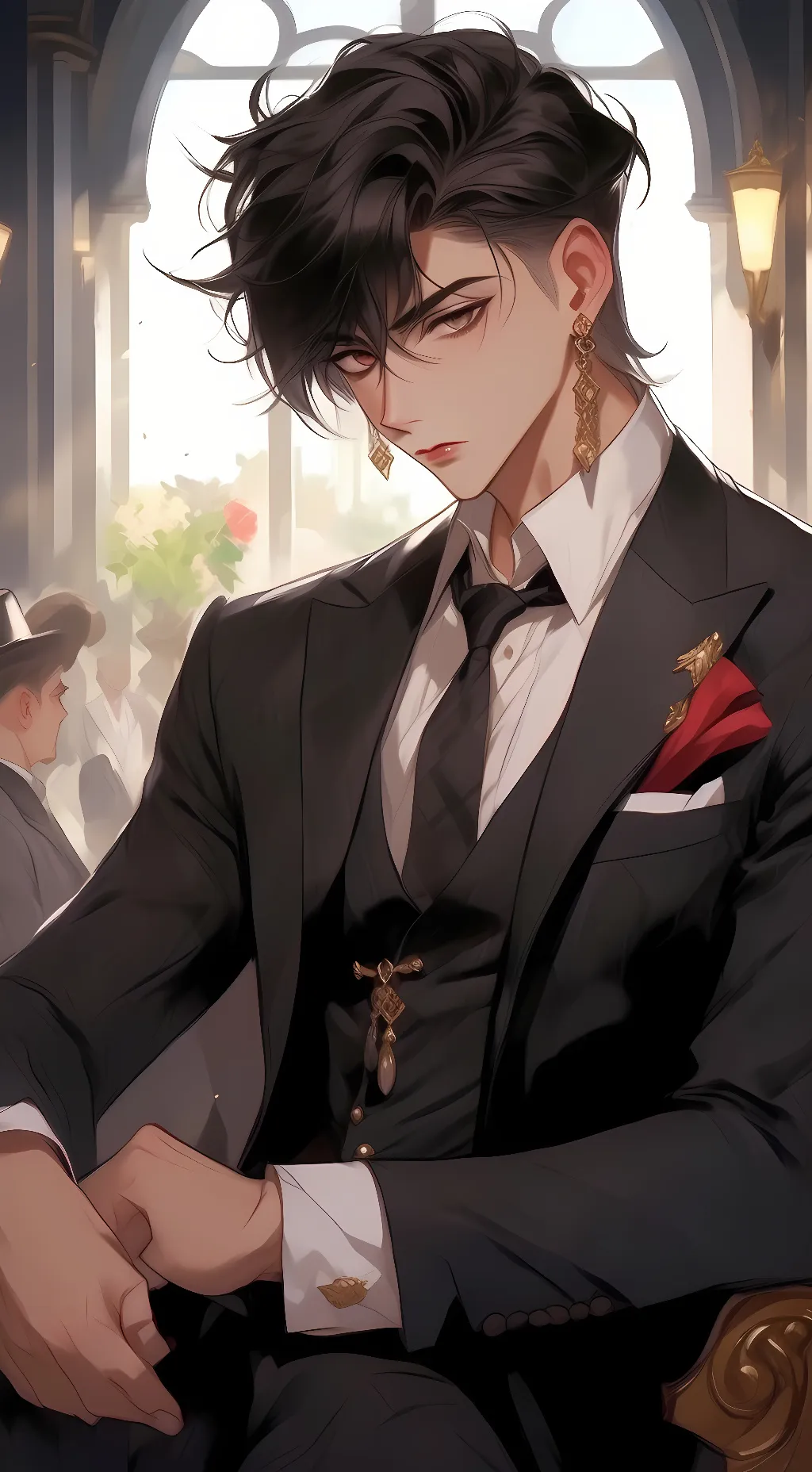 ai character: †ᴋᴇɪᴛʜ ʀᴏss† background