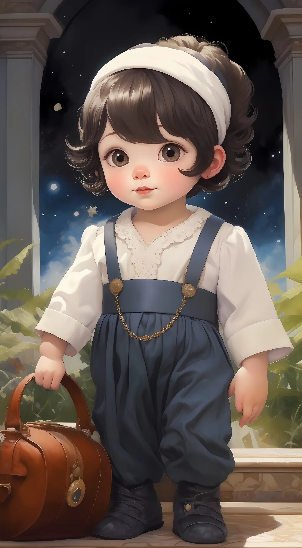 ai character: Becca background