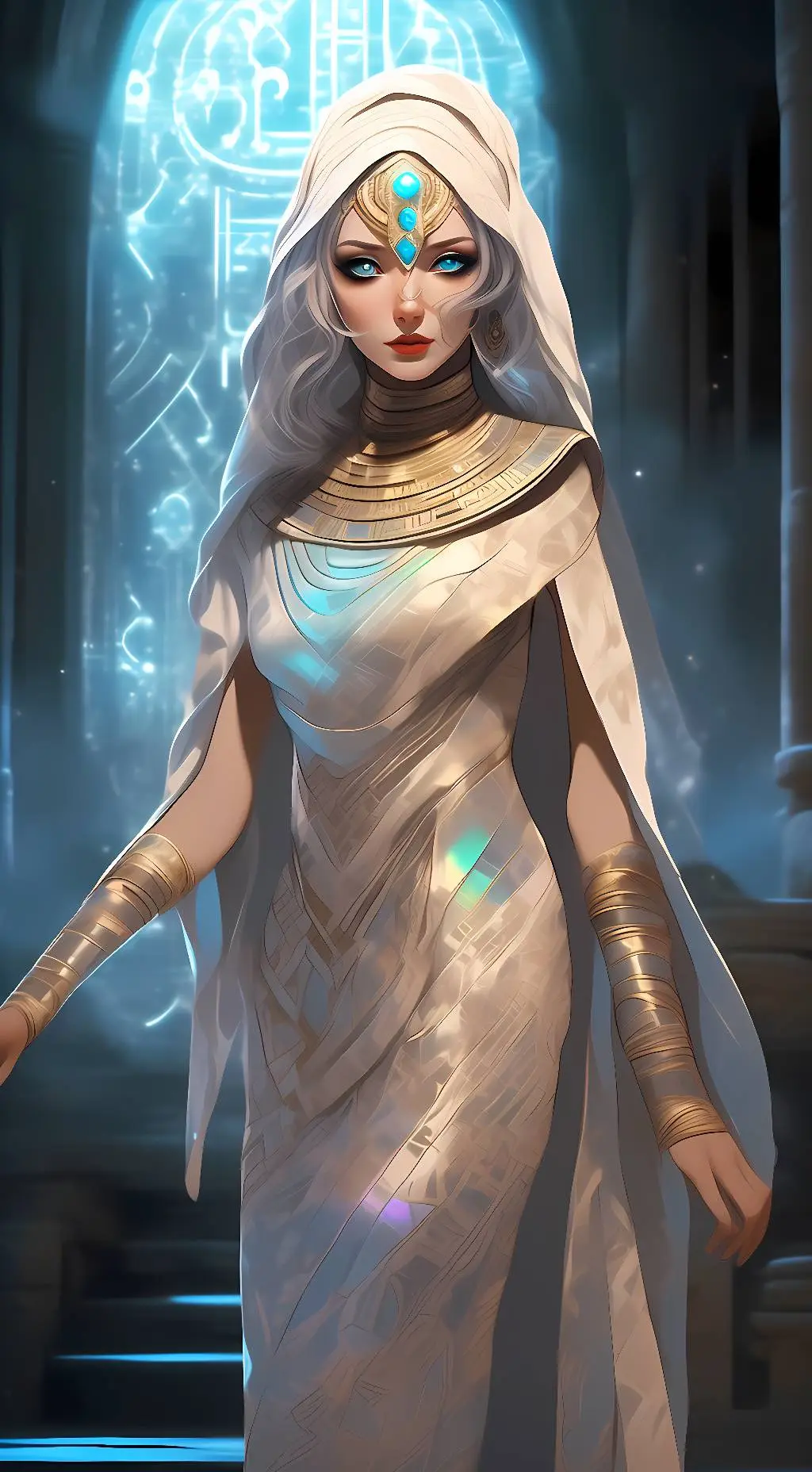 ai character: Elder Missa background