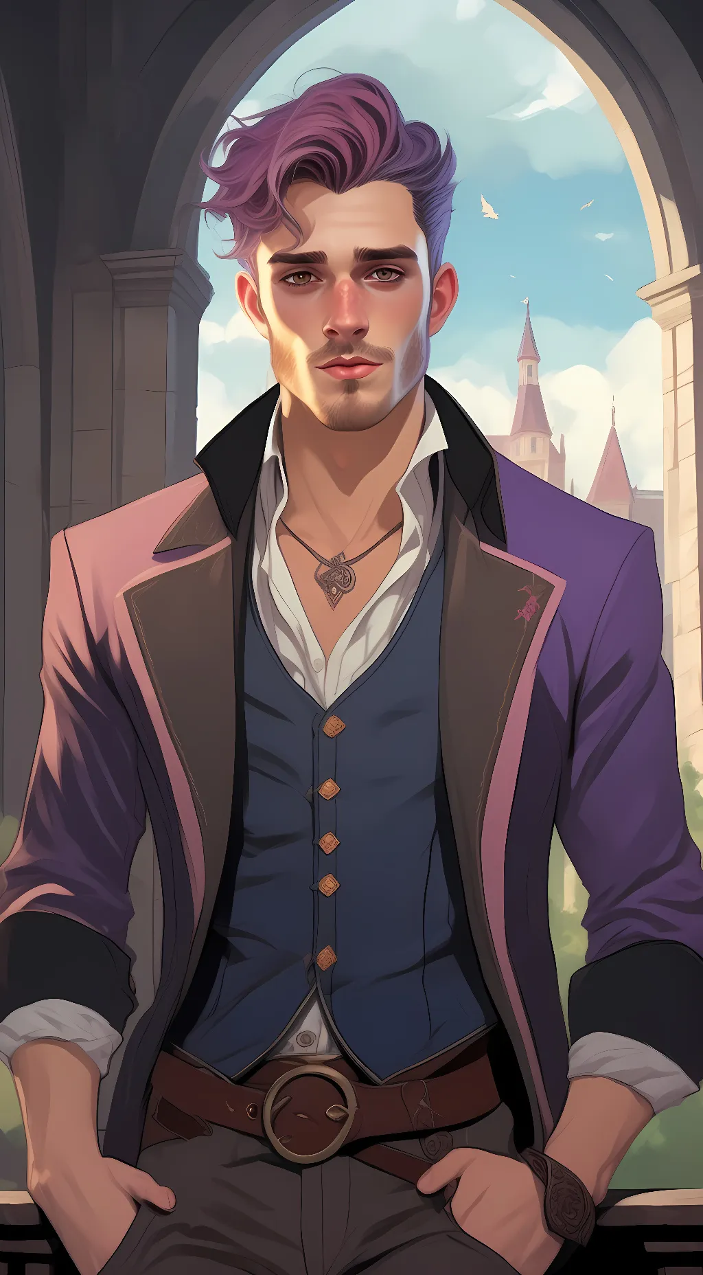 ai character: vampire trio background