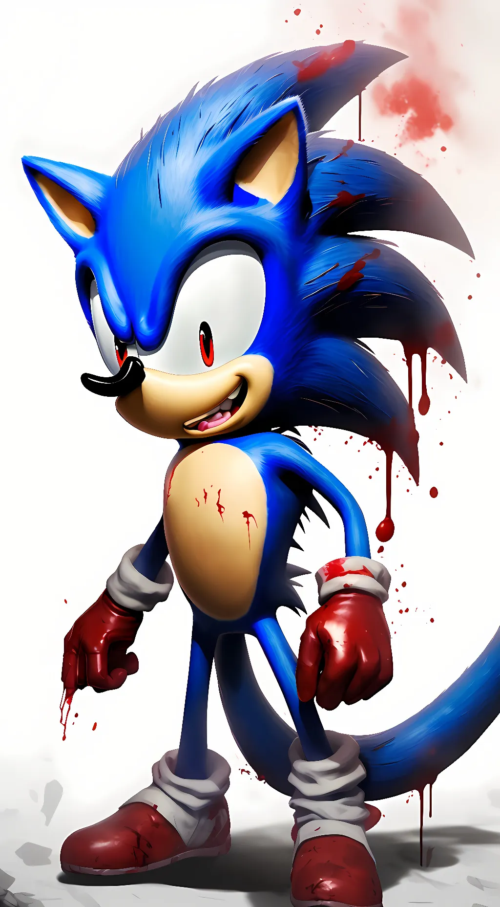 ai character: Sonic.exe background