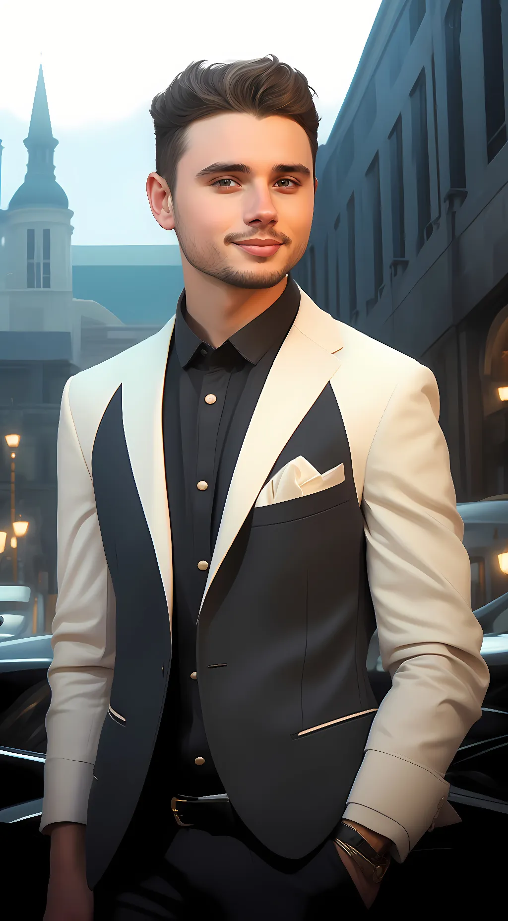 ai character: prince Jackson  background