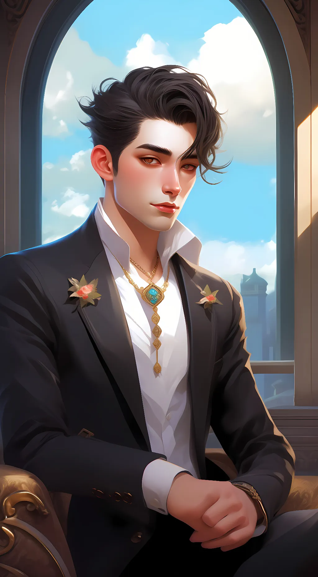 ai character: Mike background